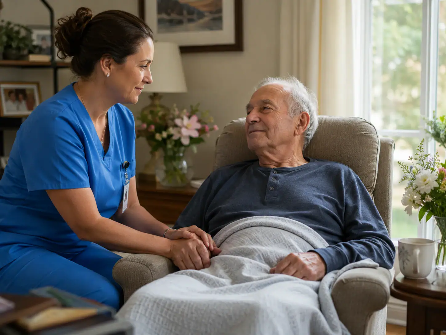 live-in carer
