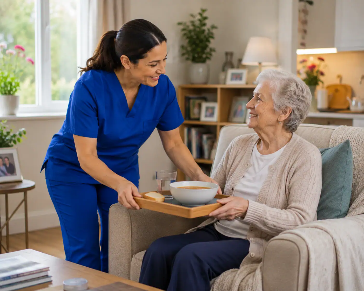 live-in carer